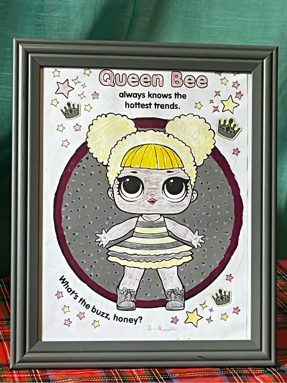 Hand Crafted charming queen
